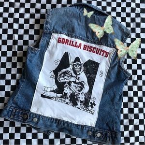 Gorilla Biscuits Jean Vest - Women’s XS🦋